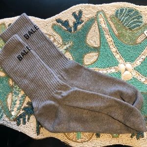 Grey Balenciaga Socks